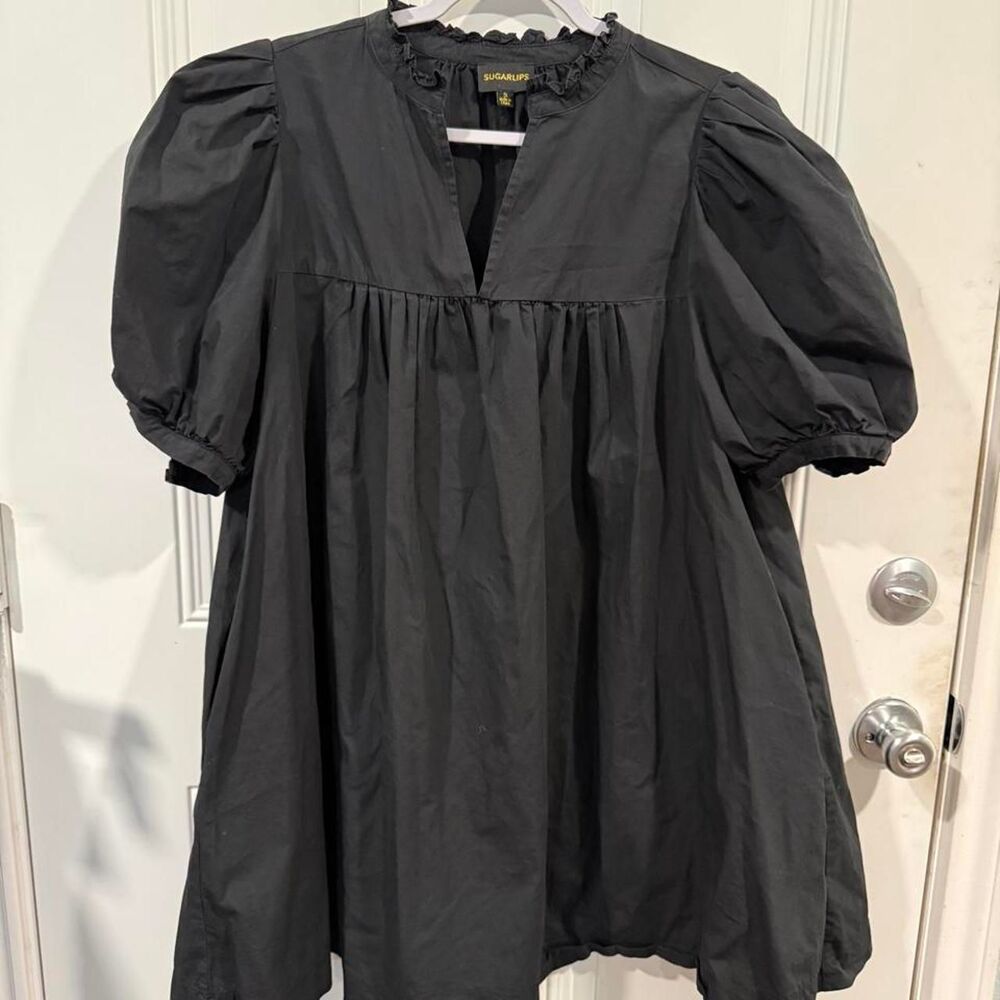Unbranded Women's Black and Grey Dress